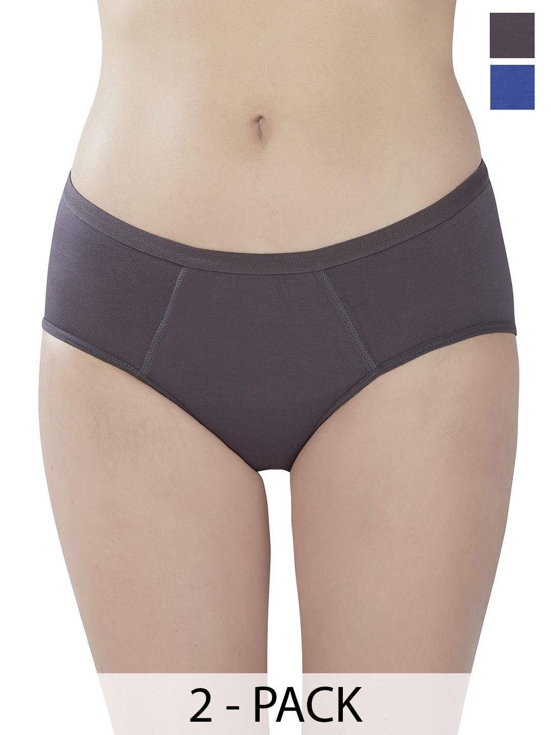 PLUMBURY Pack Of 2 Leak-Proof Ultimate Leak Proof Period Panties-picture-19