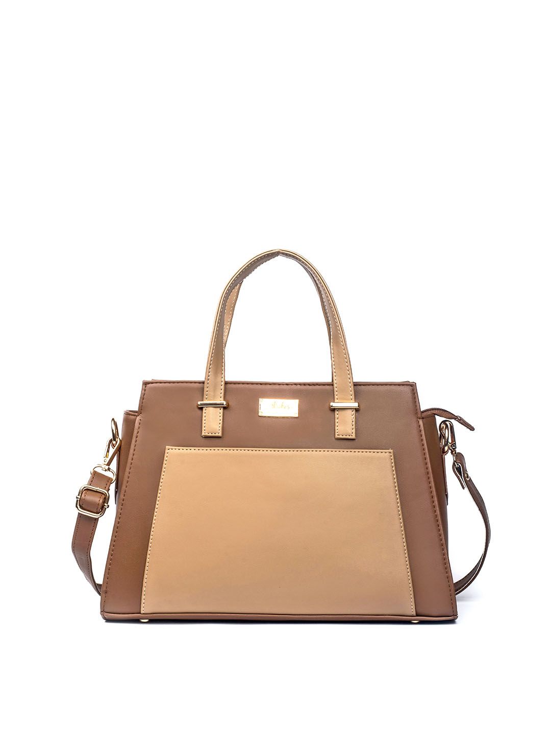 Strokes by Namrata Mehta PU Swagger Satchel-picture-19