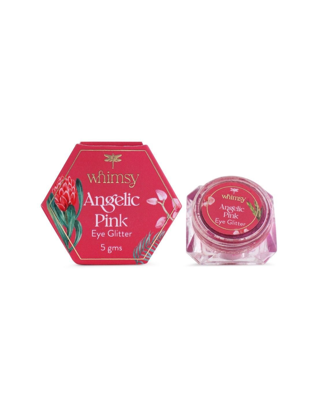 Whimsy Safe & Organic Eye Glitters For Girls - 5g - Angelic Pink-image-8