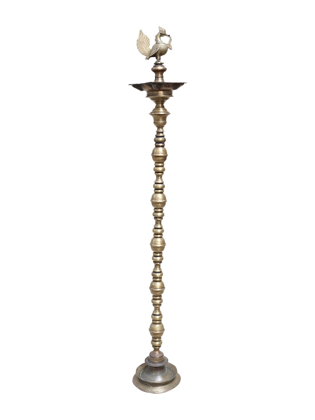 Indianshelf Beige Brass Diya-image-28