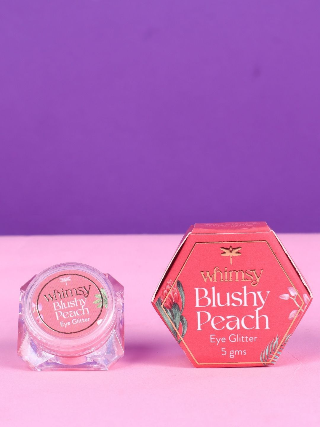 whimsy beauty Whimsy Safe & Organic Eye Glitters For Girls - 5g - Blushy Peach-picture-12
