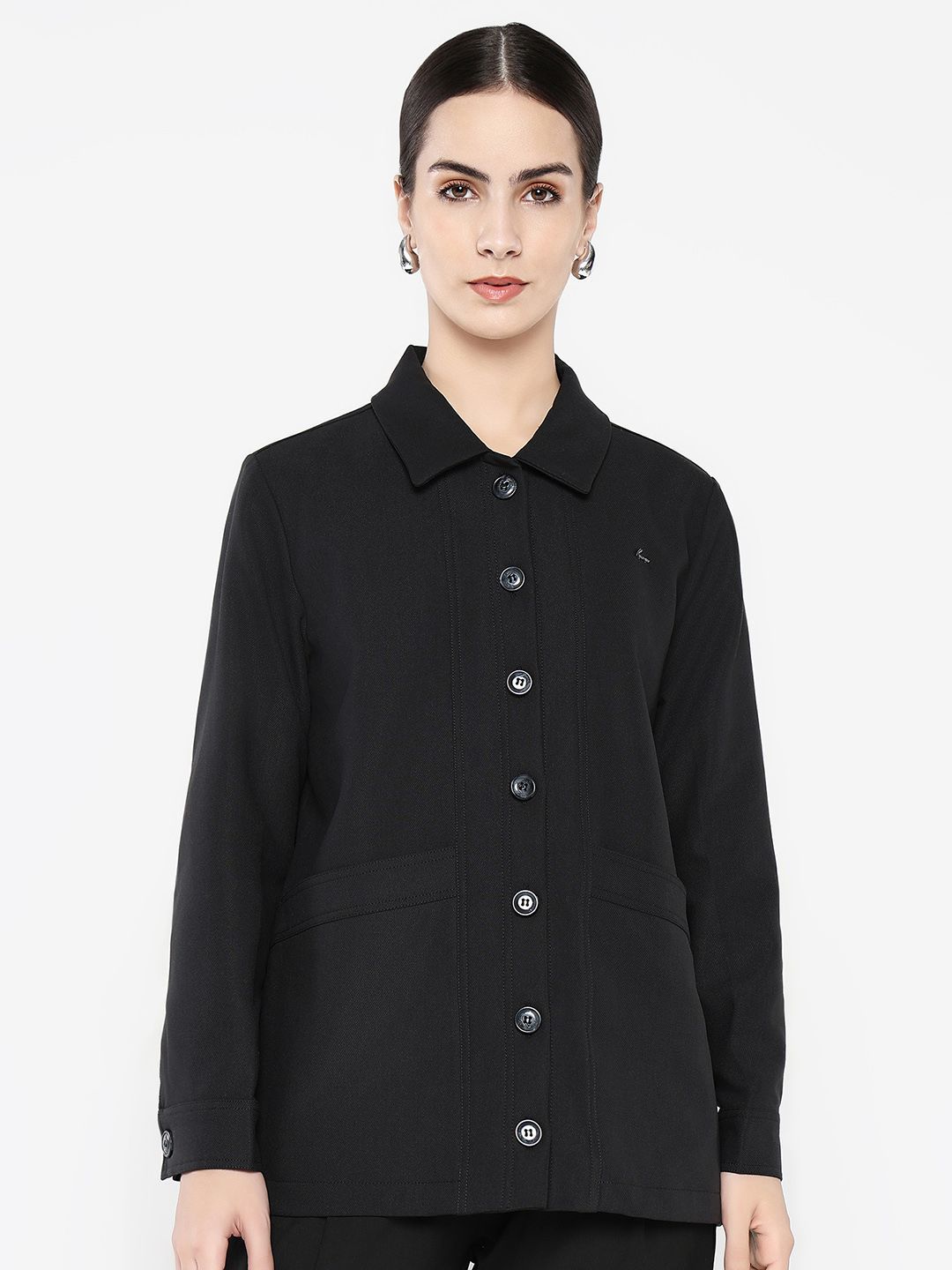 RAREISM Women Solid Tailored Jacket-picture-12
