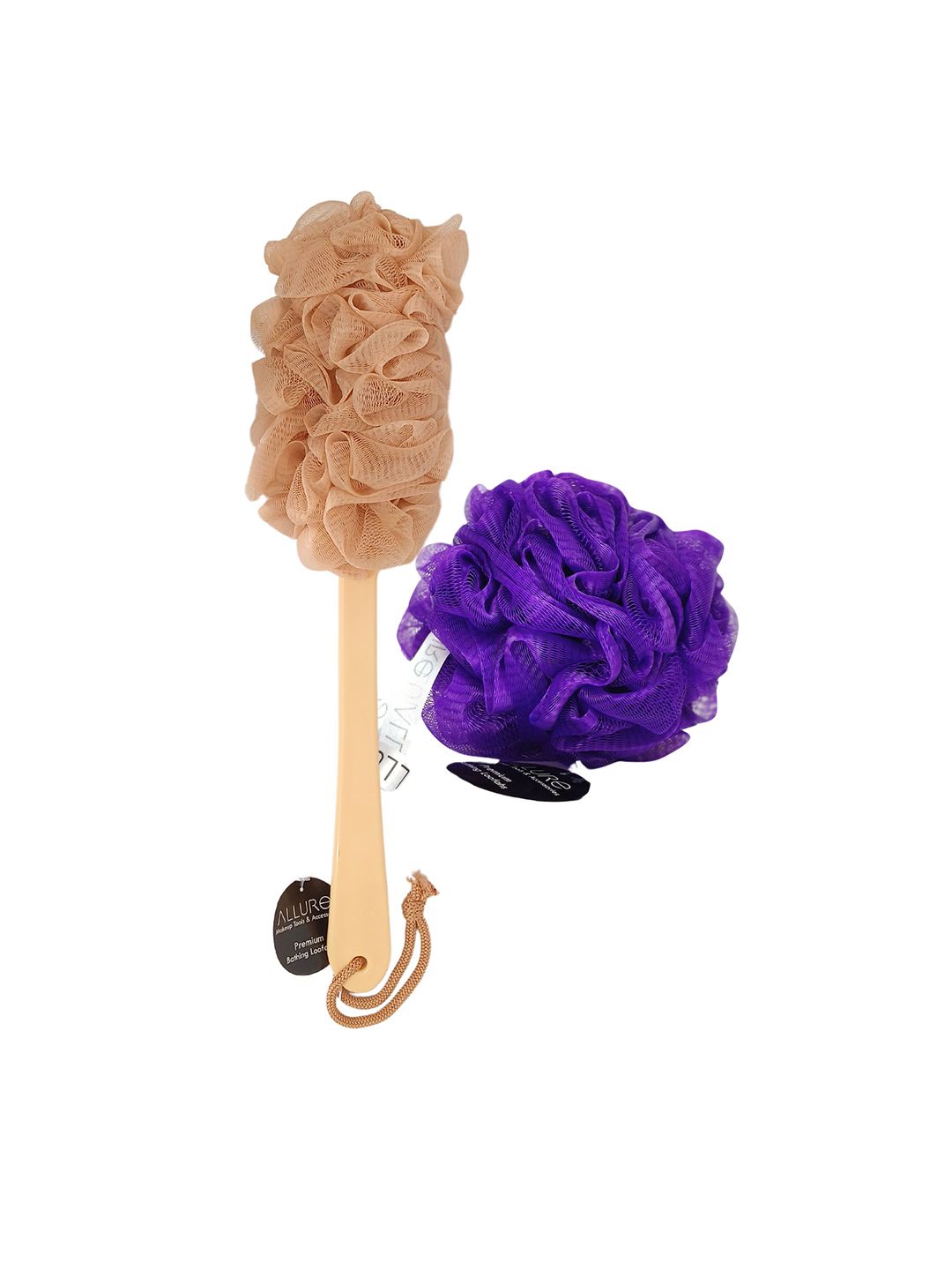 ALLURE Set Of 2 Long-Lasting Mesh Loofah-picture-31