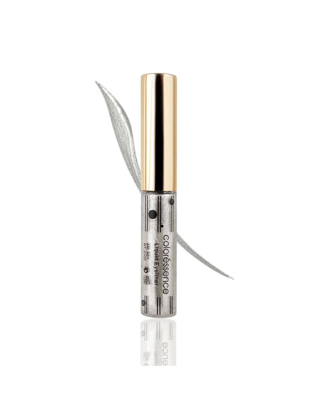 Coloressence Shimmer Gel Eye Liner - 6 ml - Silver-picture-27