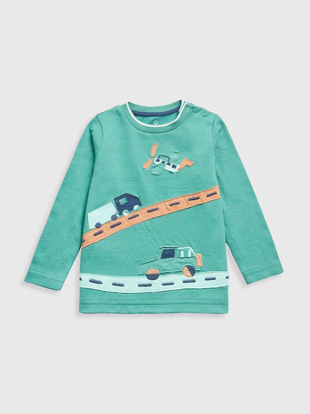 mothercare Boys Graphic Printed Round Neck Cotton T-shirt-picture-24