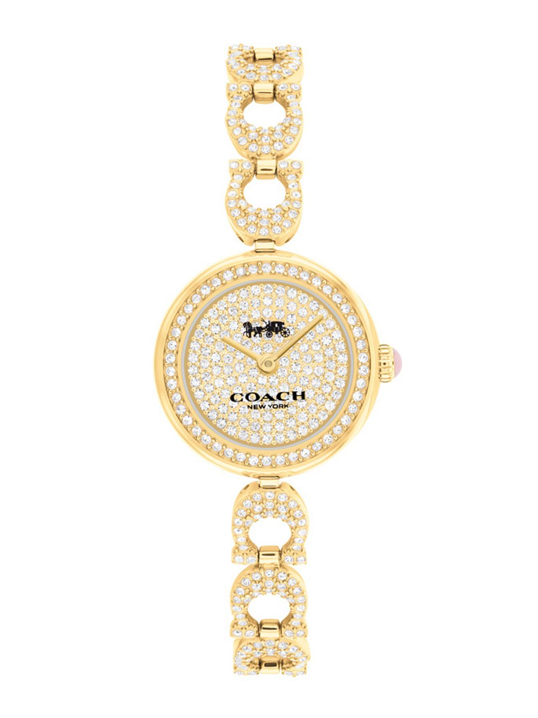 Coach Women Gracie Embellished Analogue Watch 14504219-picture-26