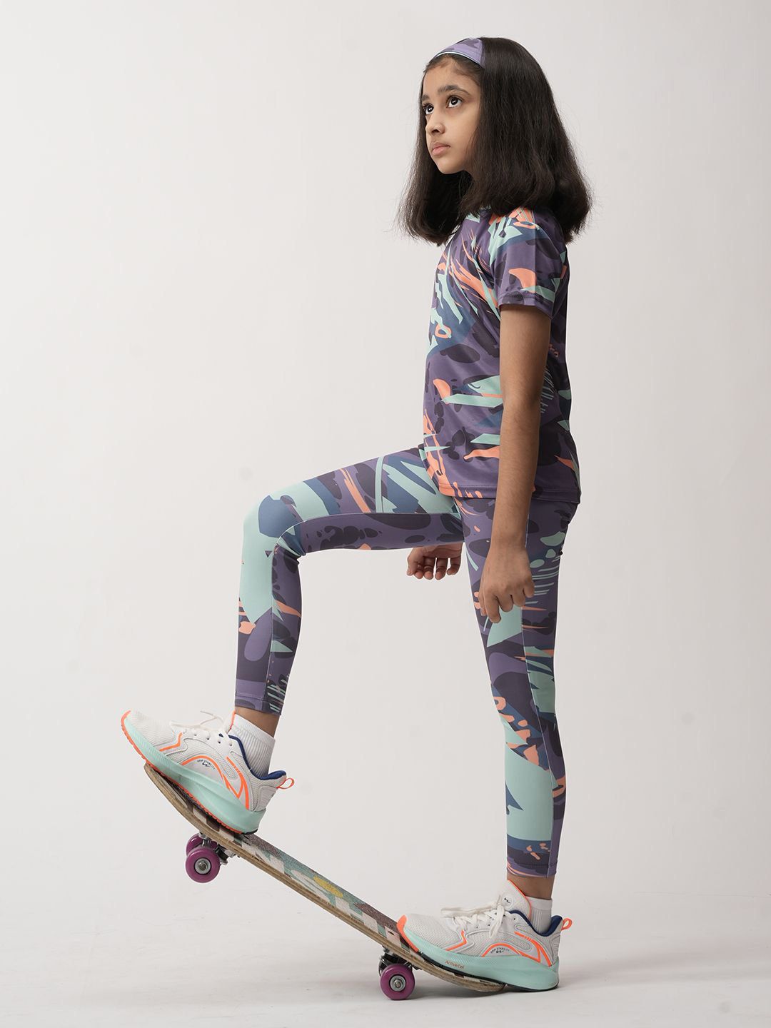 UMILDO Girls Printed T-shirt with Leggings-picture-30