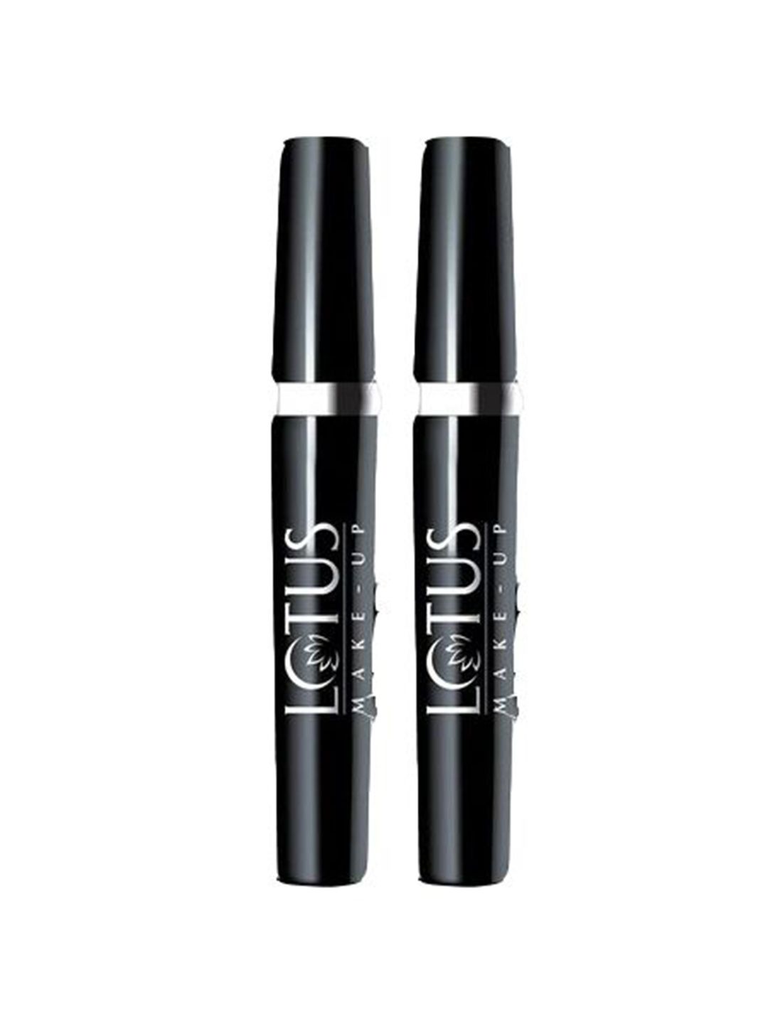 LOTUS Make-up Set Of 2 Maxlash Botanical Volumnising Waterproof Mascara - Black - 4 g Each-image-33