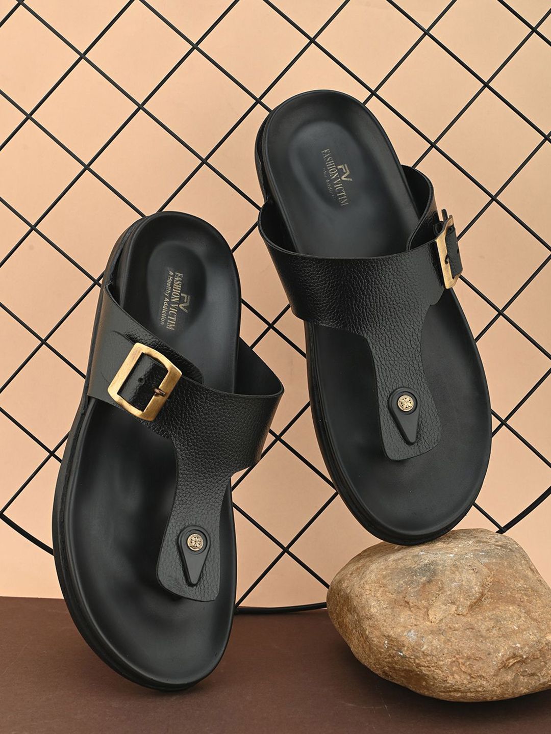 Fashion Victim Men  slippes  Ethnic Comfort Sandals-picture-41