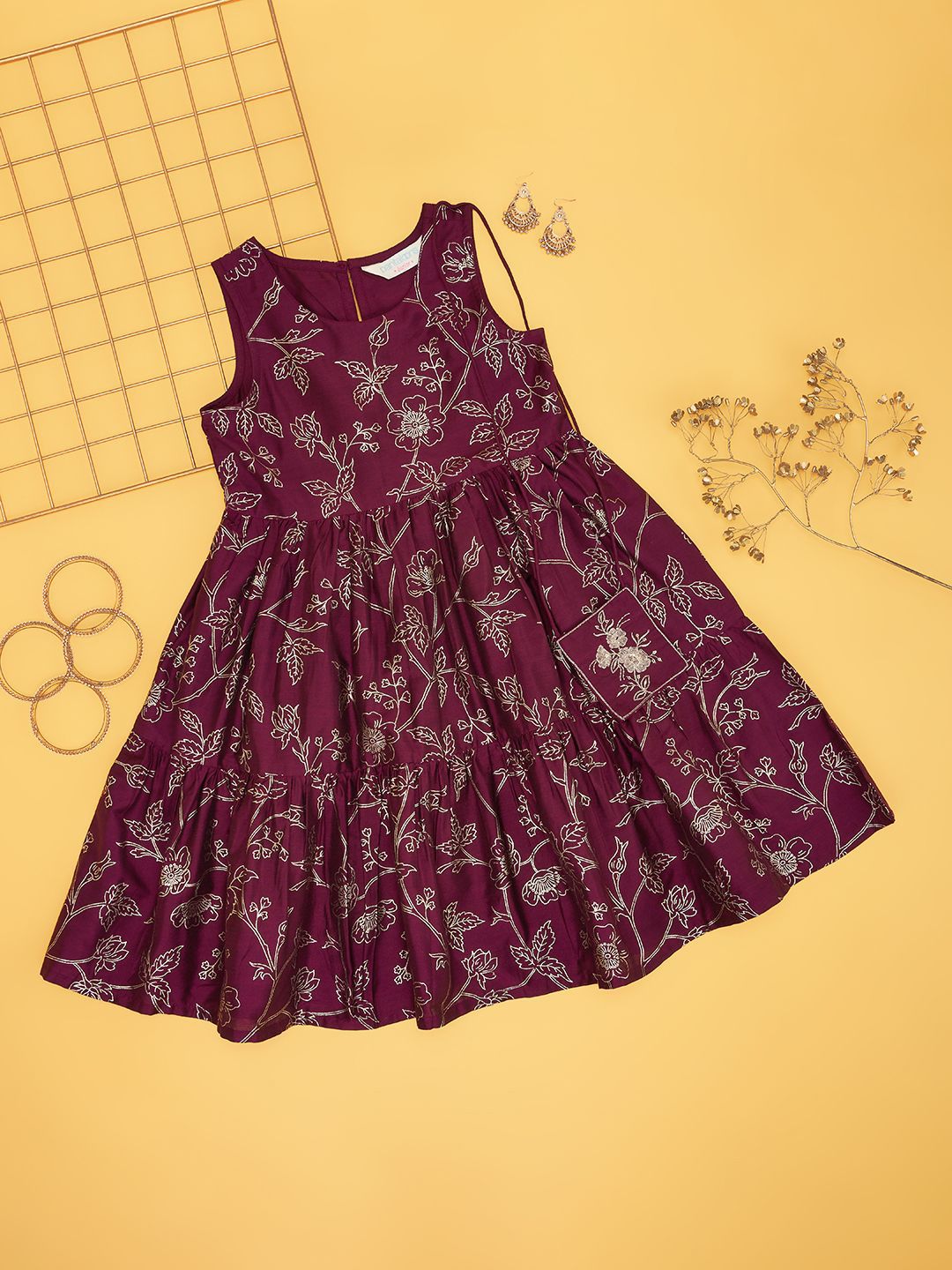 AKKRITI BY PANTALOONS Floral Print Fit & Flare Dress-picture-24