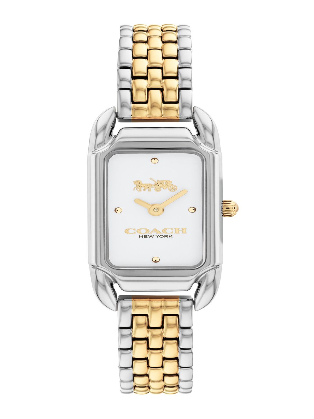 Coach Women Cadie Dial & Dual-Toned Bracelet Style Straps Analogue Watch 14504172-picture-20