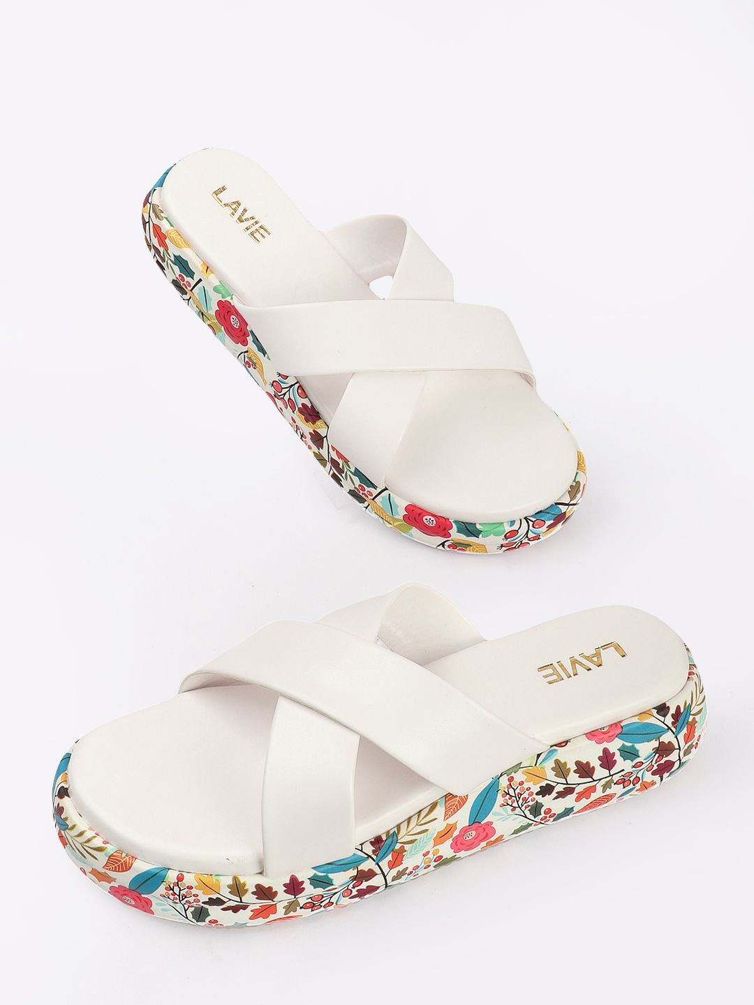 Lavie Women Solid Open Toe Platform Sandals-picture-49