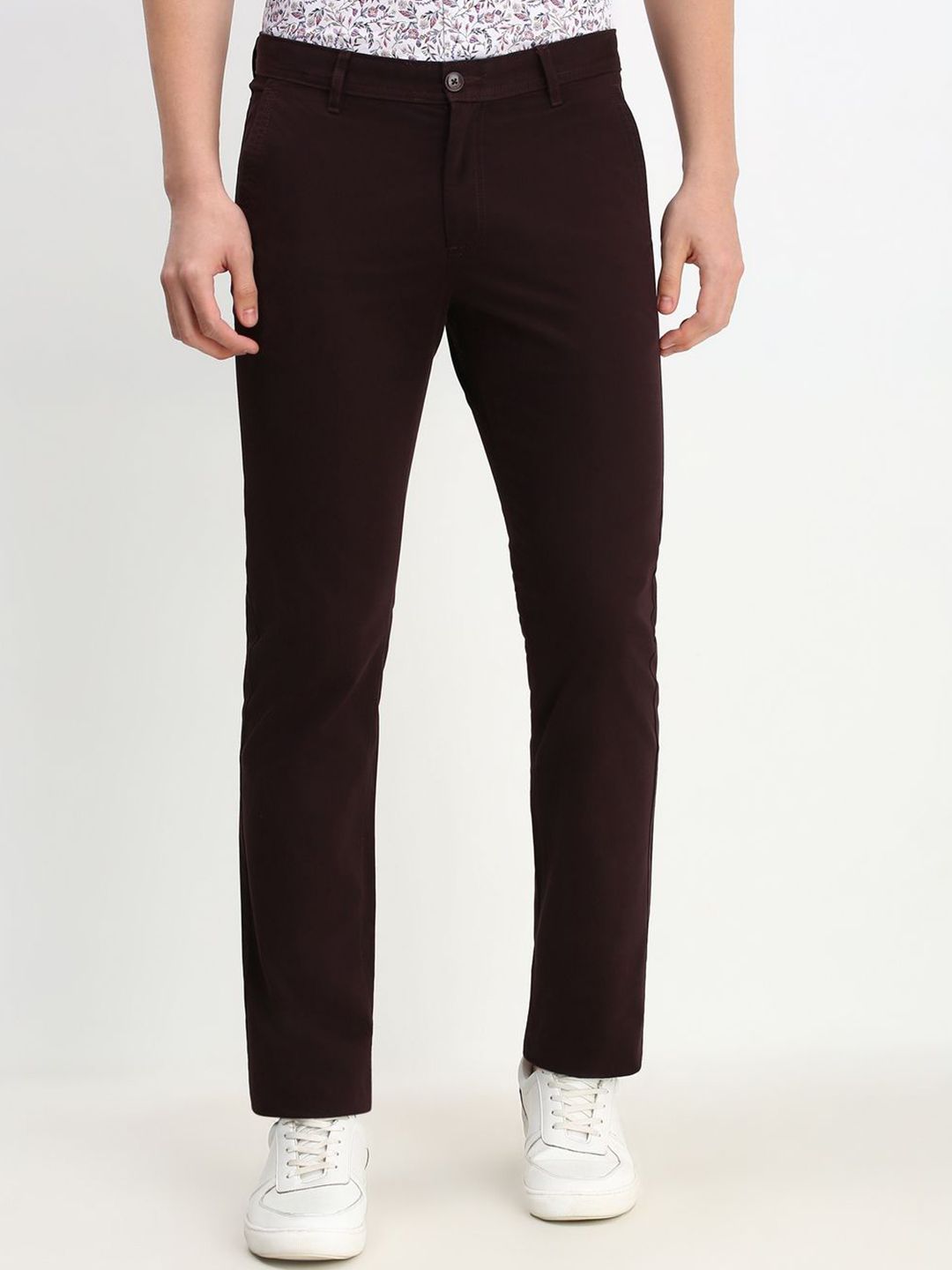 Allen Solly Men Slim Fit Trousers-picture-21