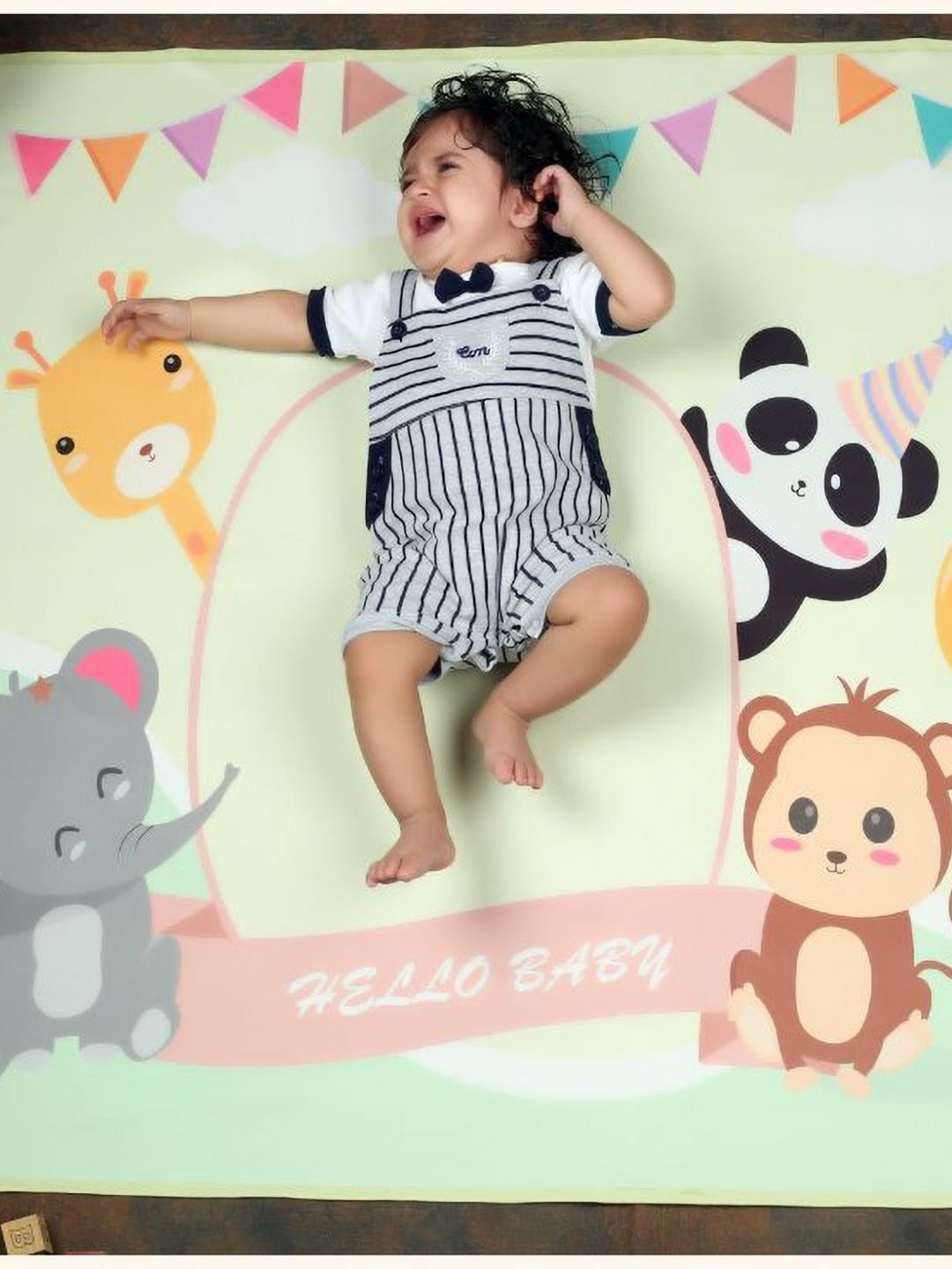 NEW COMERS Green & Pink Cartoon Characters Mild Winter 210 GSM Single Bed Blanket-picture-11