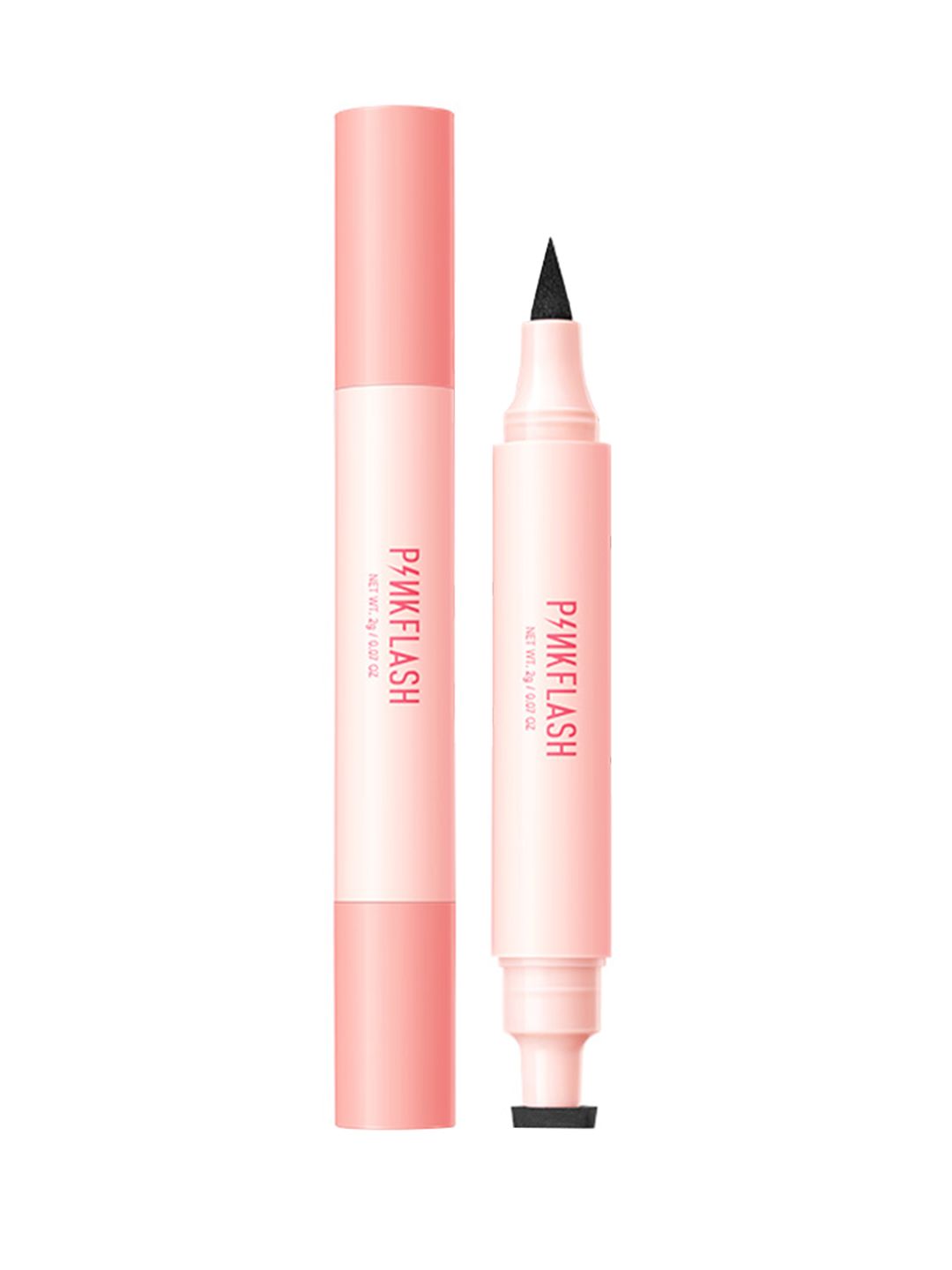 PINKFLASH Long Wear Smudge Proof Pen Eyeliner 2g - Black BK01-image-3