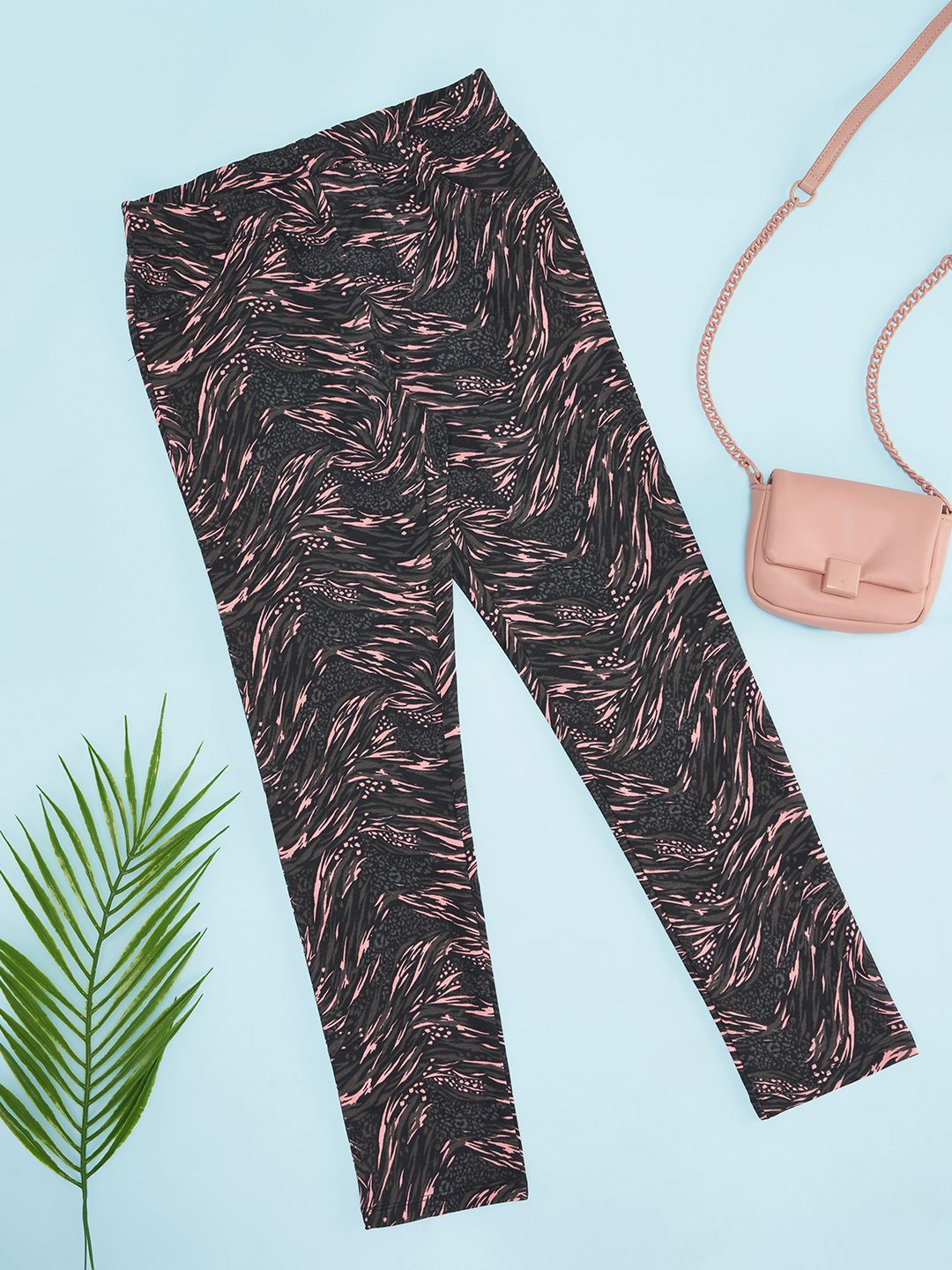 Pantaloons Junior Girls Slim Fit Printed Jeggings-picture-18