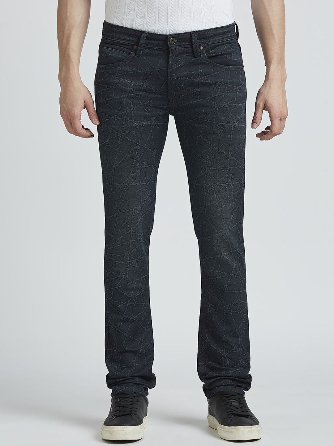 Pepe Jeans Men Vapour Slim Fit Light Fade Stretchable Jeans-picture-33