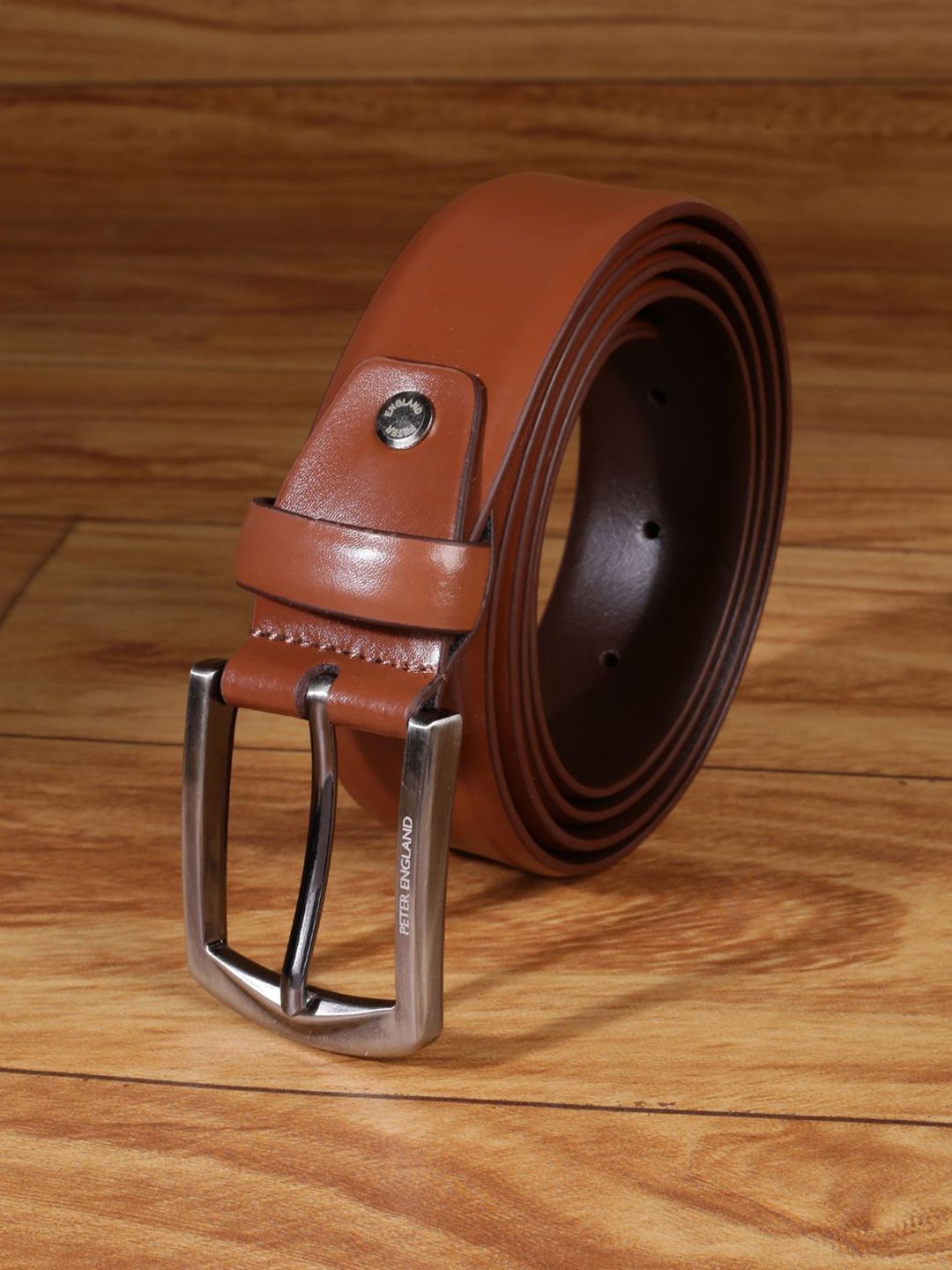 Peter England Men Solid Leather Formal Belt-picture-43