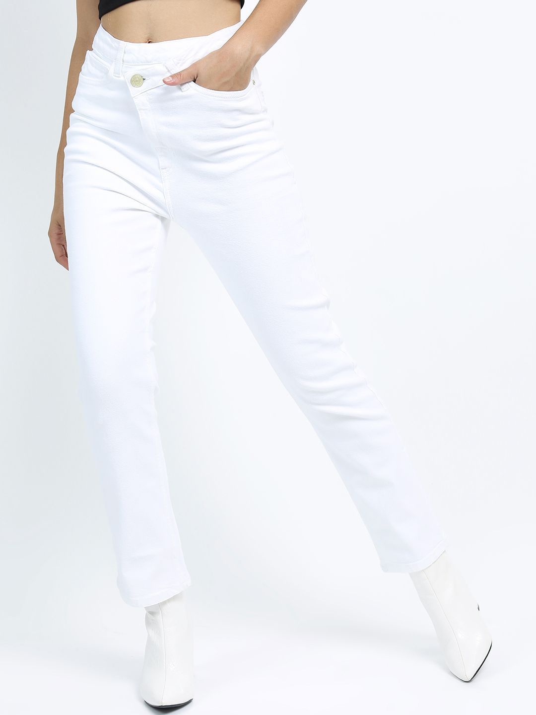 Tokyo Talkies Women Slim Fit Light Fade Jeans-image-18