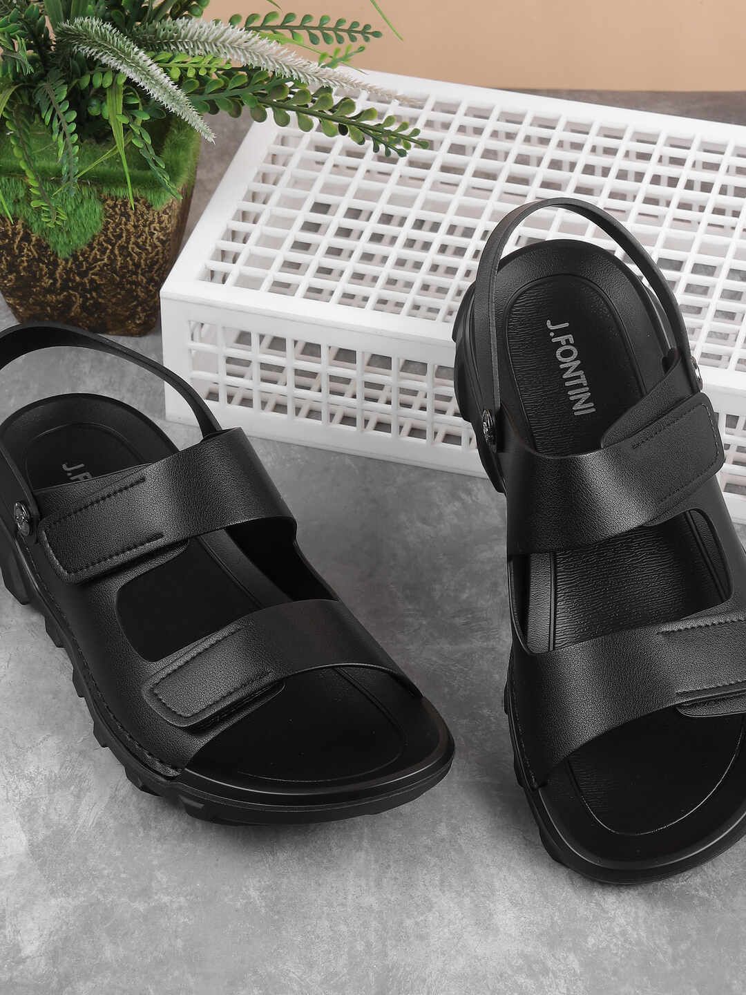 J.FONTINI Men Comfort Sandals-image-37