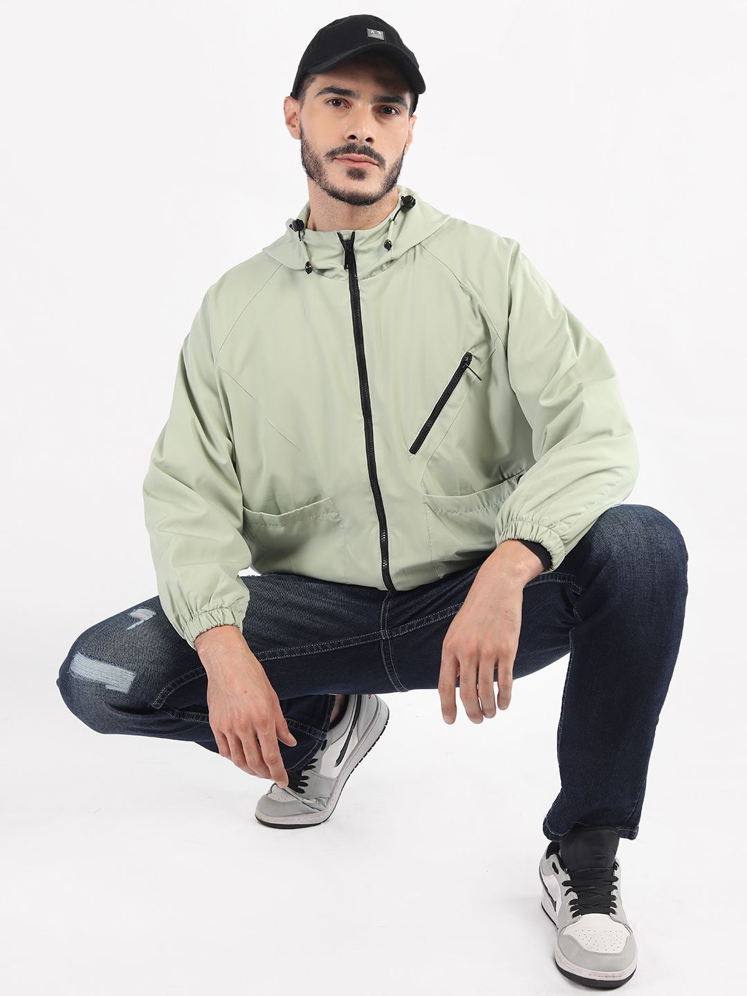 CHKOKKO Men Camouflage Running Sporty Jacket-image-28