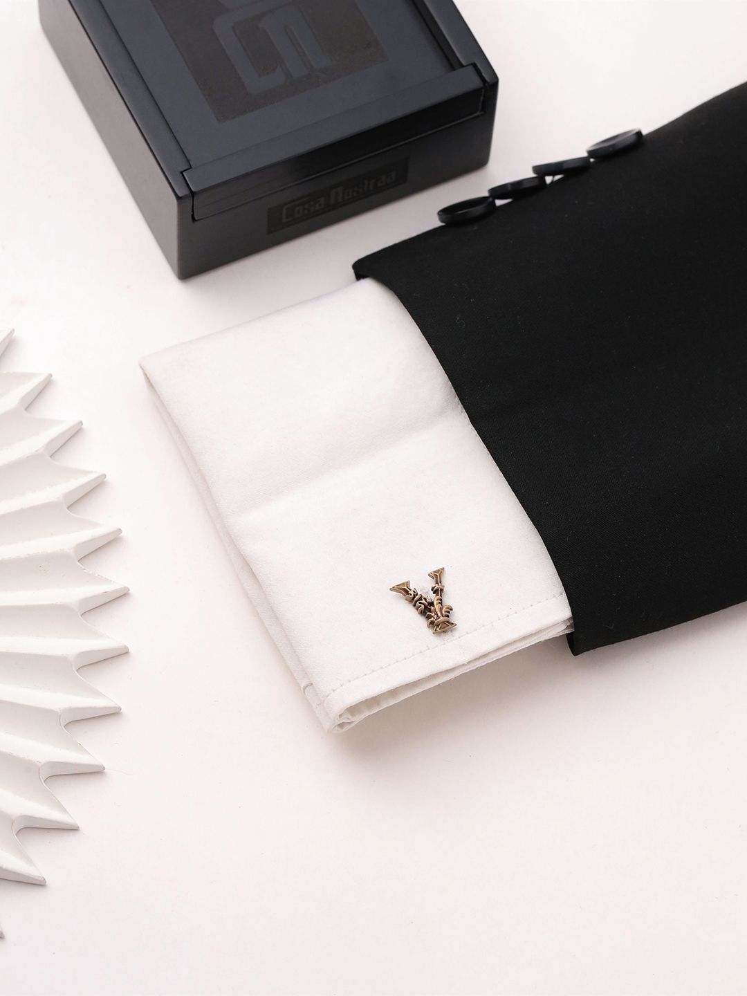 COSA NOSTRAA Alphabet Cufflink