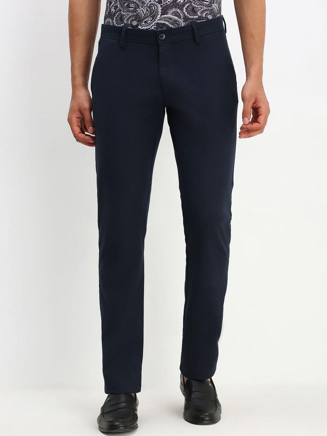 Allen Solly Men Slim Fit Trousers-picture-18