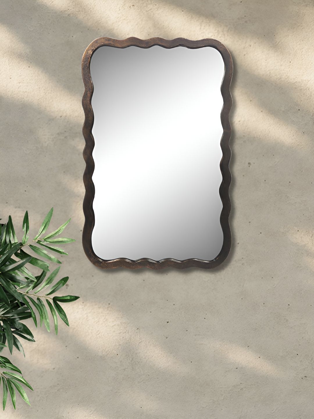 Metalsmith Brown Metal Wall Hanging Mirror-picture-11