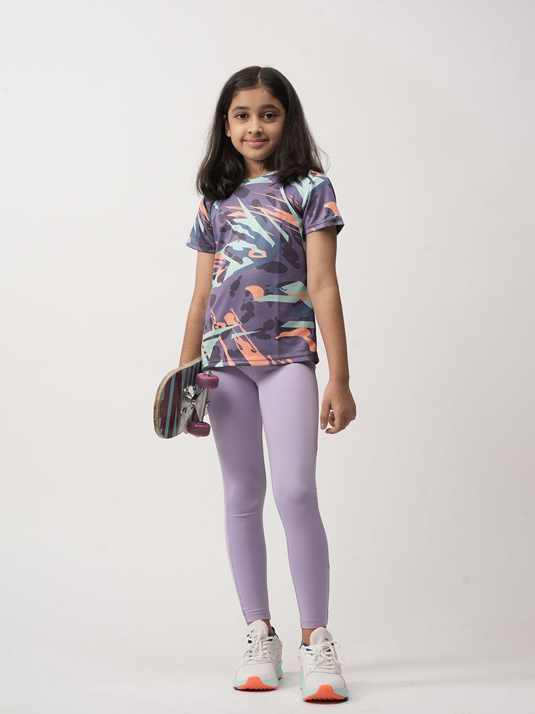 UMILDO Girls Printed T-shirt with Leggings-picture-33