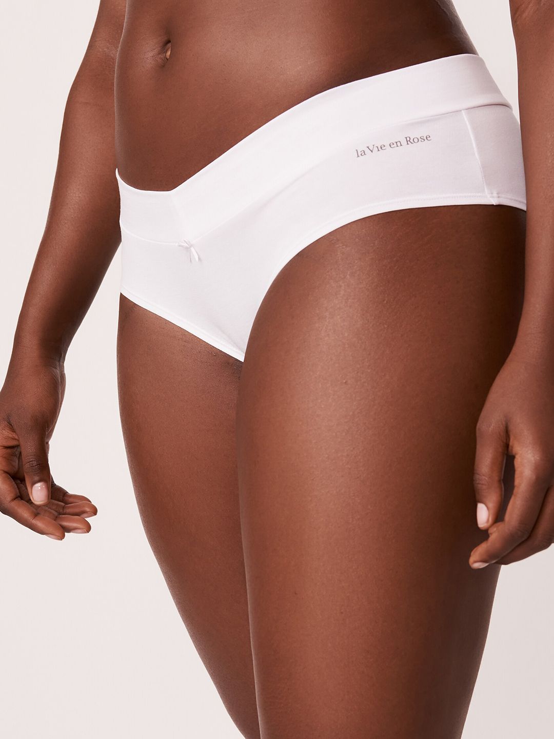 La Vie en Rose Women White Solid Hipster Briefs-picture-29