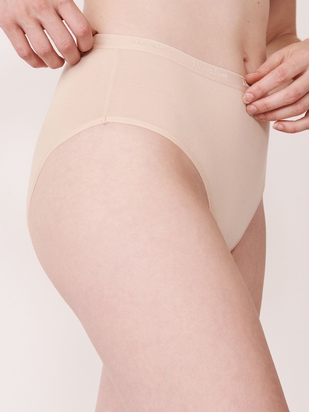 La Vie en Rose Women Beige Solid Cotton Bikini Briefs-picture-23