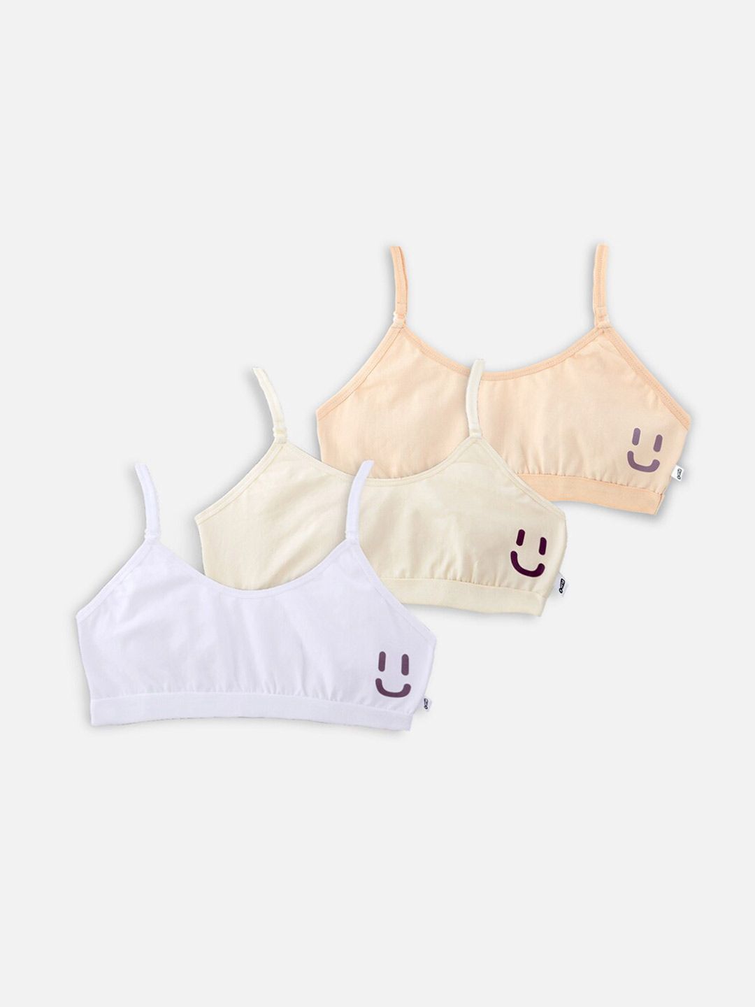 You Got Plan B Pack of 3 Anti Microbial Beginner Bra-picture-36