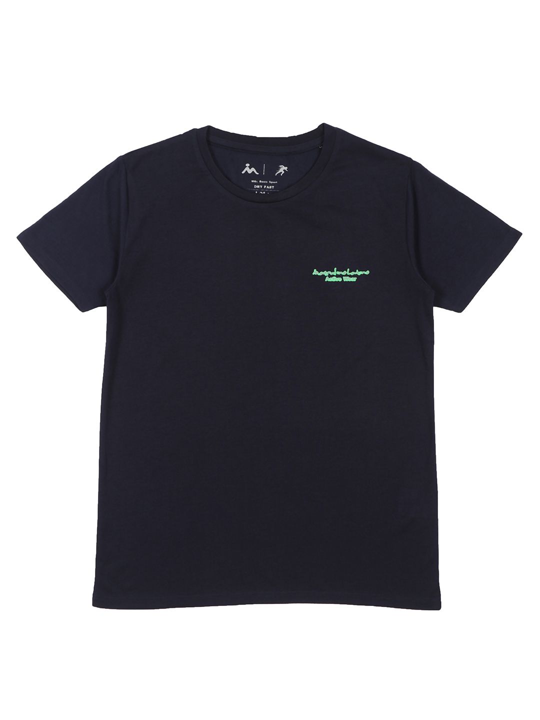 Masculino Latino Boys Navy Blue Typography T-shirt-picture-14