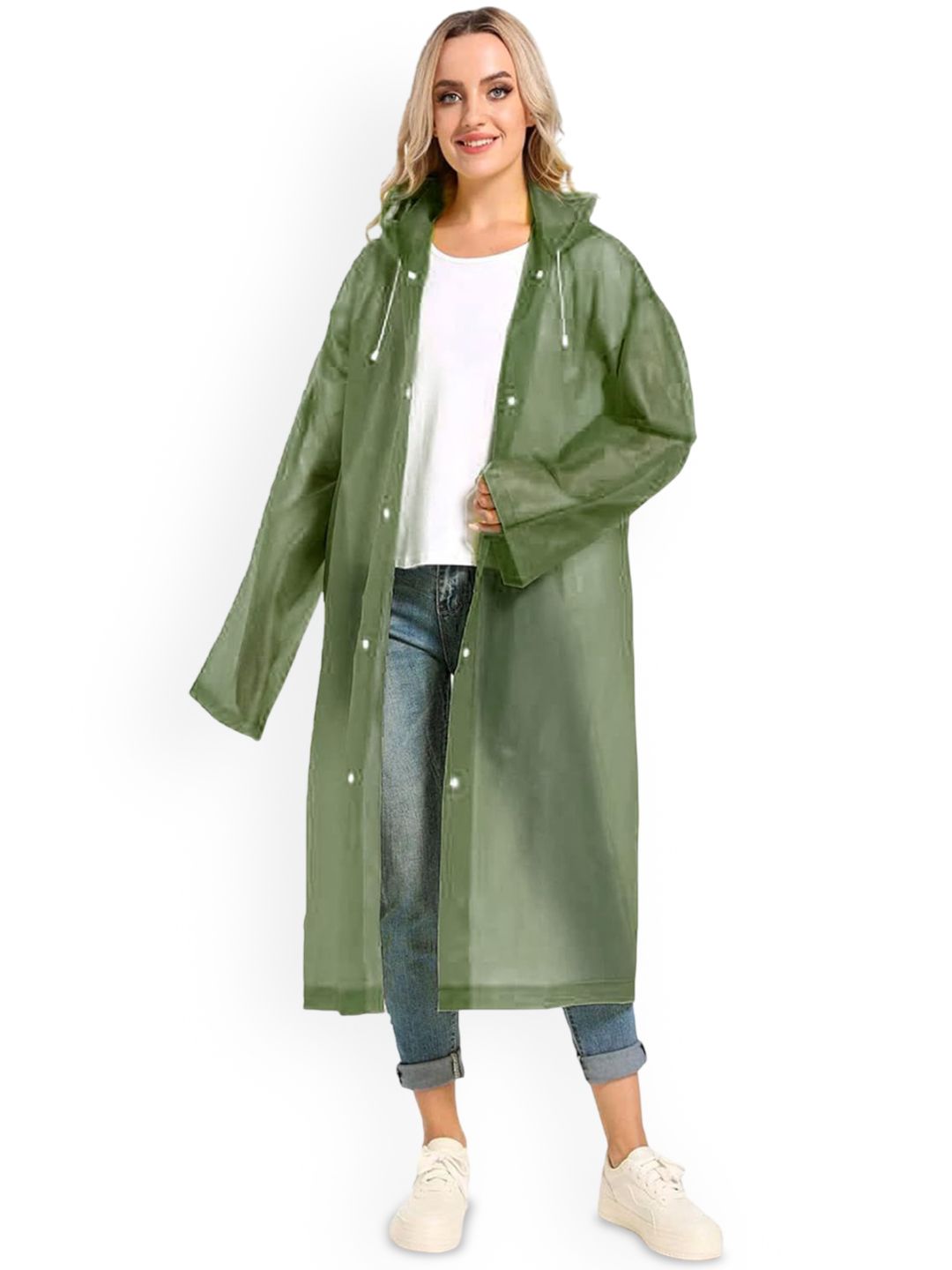 Infispace Hooded Water-Proof Rain Jacket-picture-15