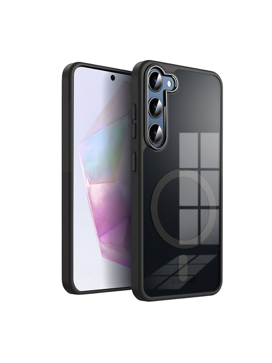 Karwan Solid Printed Samsung Galaxy S23 Plus 5G Back Case Mobile Accessories-picture-26