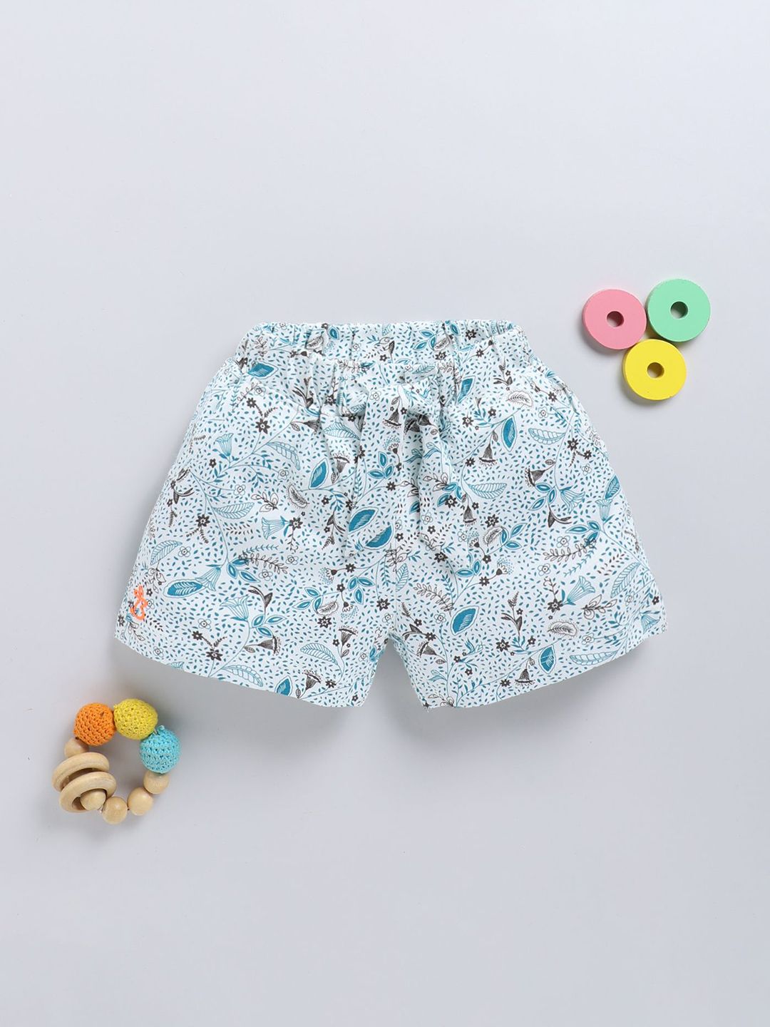 Annie Girls Floral Printed Regular Fit Shorts-picture-16