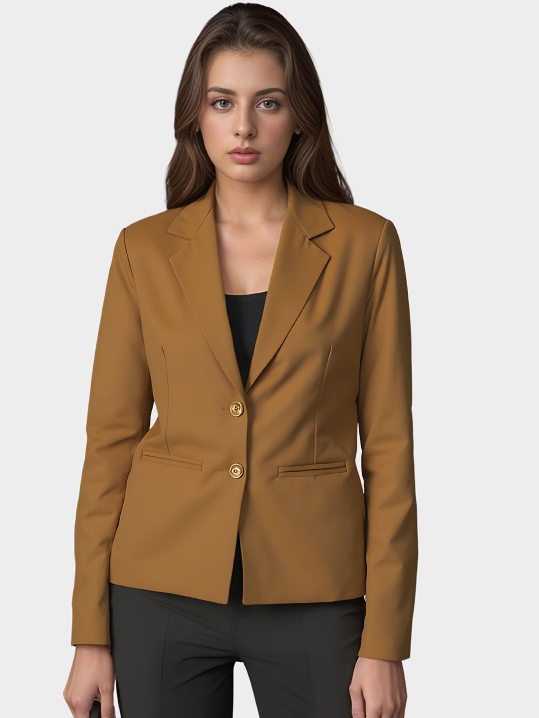 Moda Rapido Single-Breasted Semi-Formal Blazer-picture-11