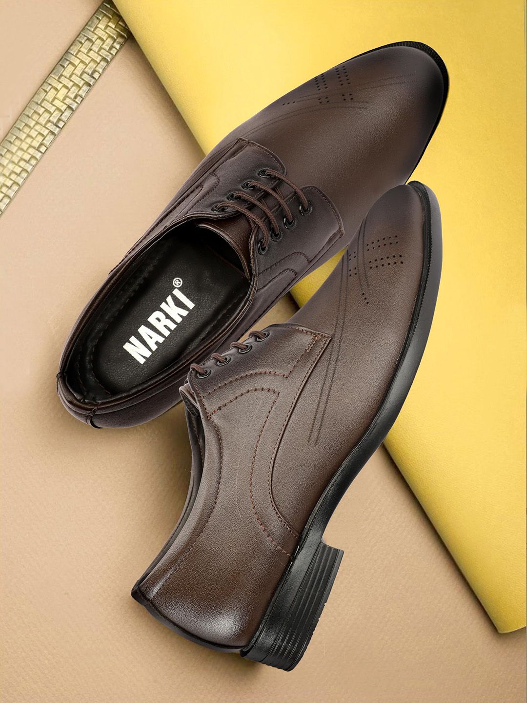 NARKI Men Leather Formal Derbys-image-49