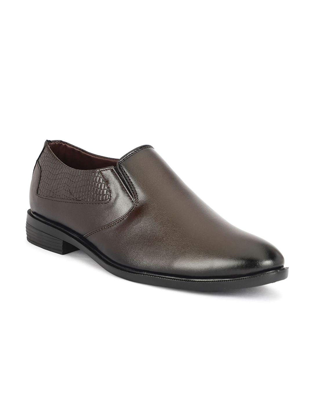 NARKI Men Textured Round Toe Formal Derbys-image-40