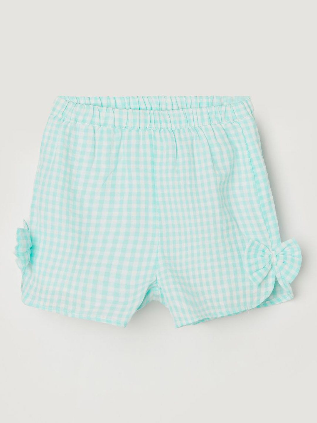 Juniors by Lifestyle Girls Checked Technology Shorts-picture-44