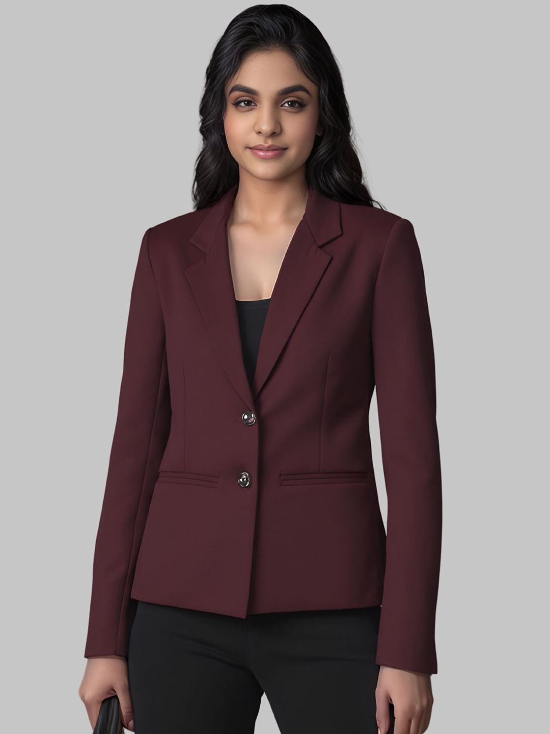 Moda Rapido Single-Breasted Semi-Formal Blazer-picture-36