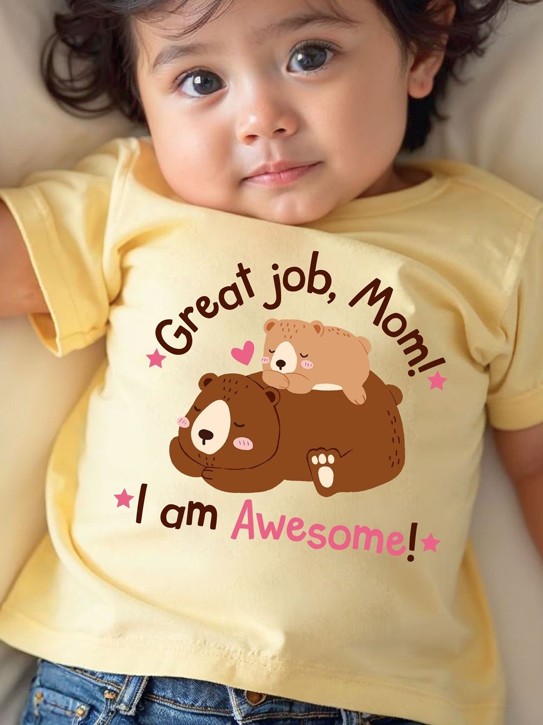 KNITROOT Kids Printed Sublimation Applique T-shirt-picture-26