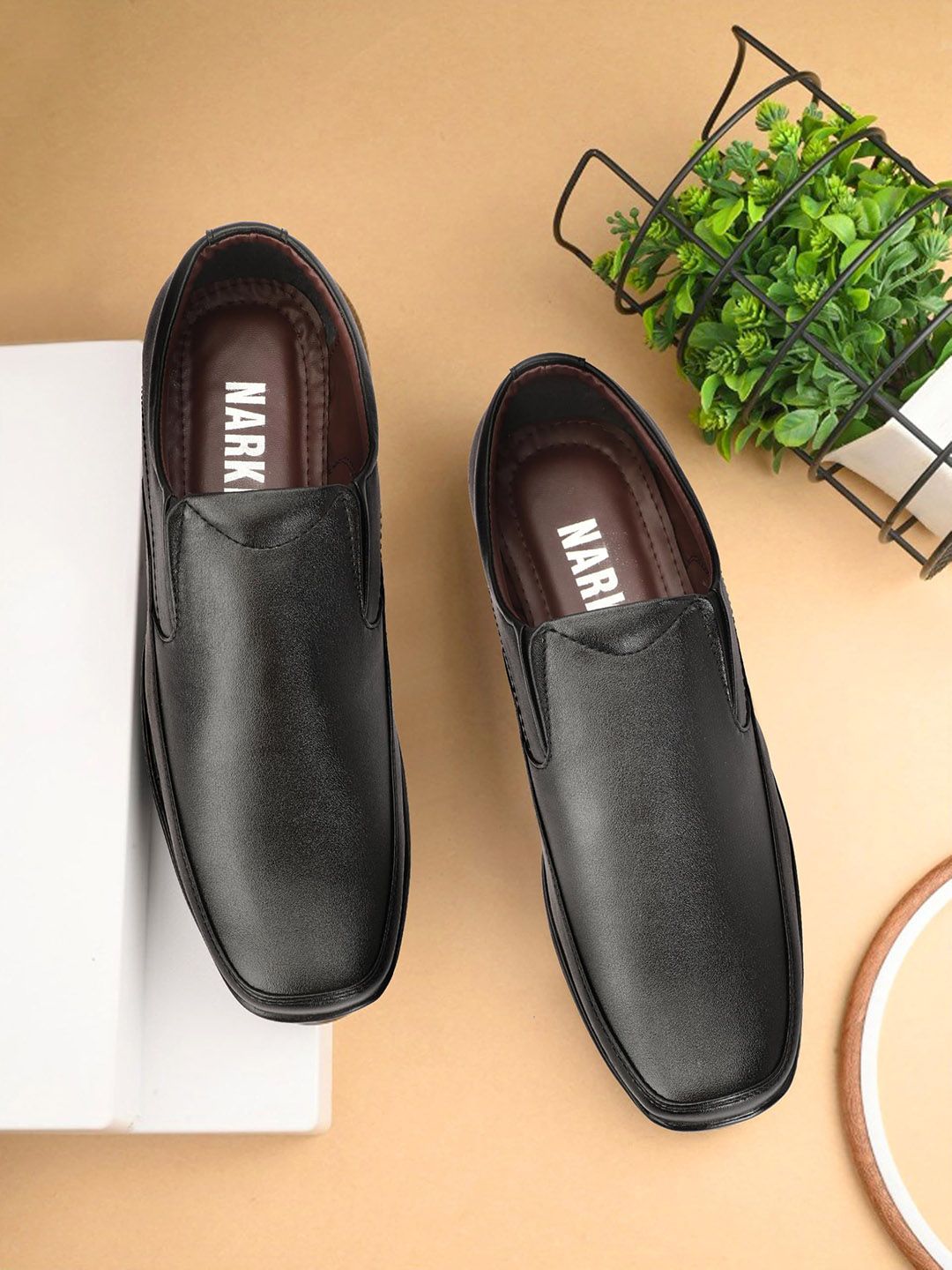 NARKI Men Square Toe Formal Derbys-image-19