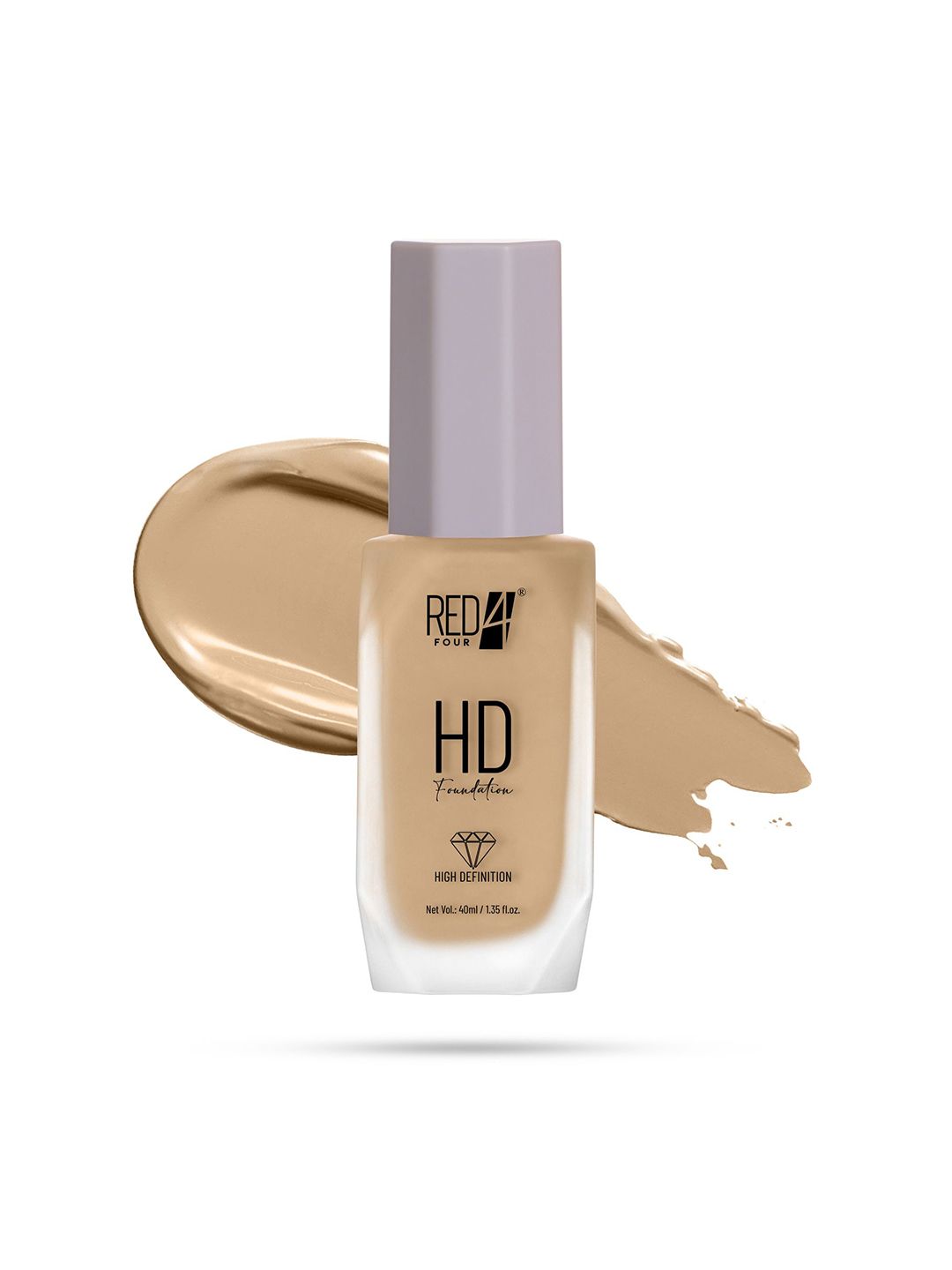 RED 4 HD High Definition Foundation- 40 ml- Shade- 06-picture-30