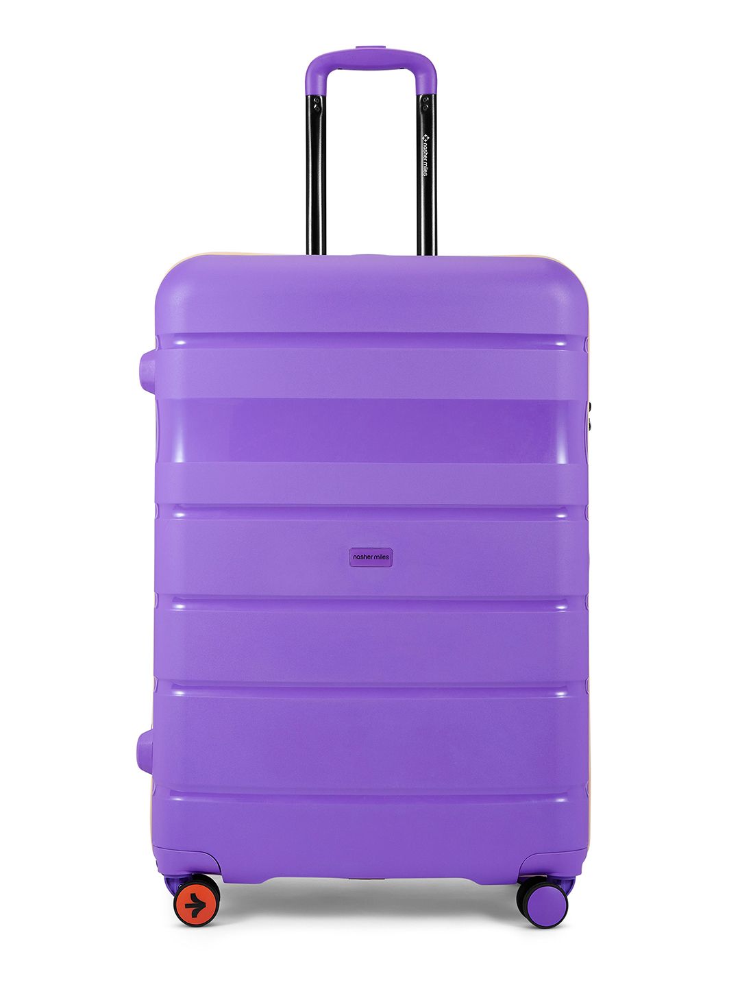 Nasher Miles Jupiter Hard-Sided Polypropylene Large Purple Trolley Bag - 28 Inch (75 cm)-image-45