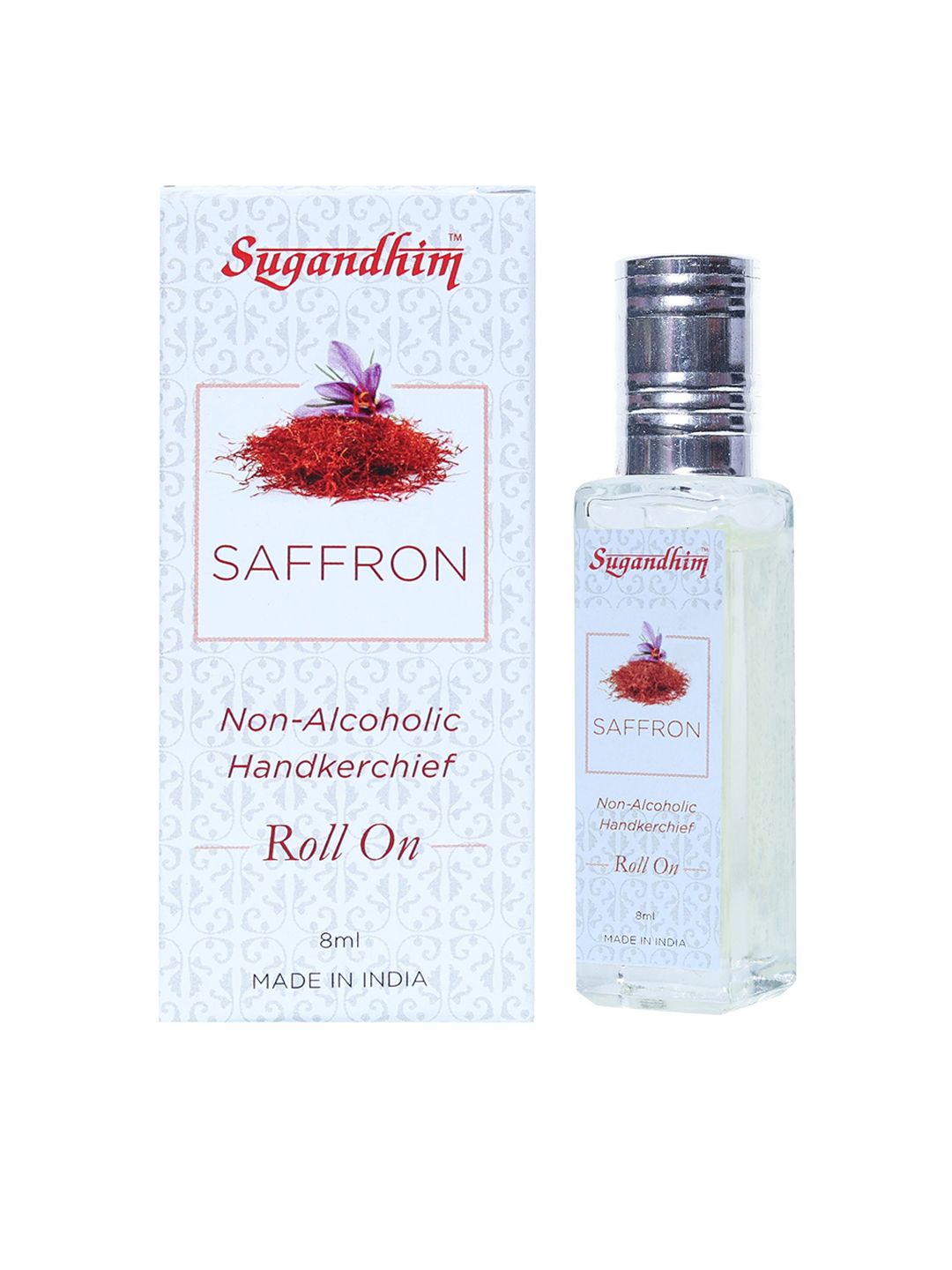 Sugandhim Saffron Non Alcoholic Roll On - 8 ml-image-37