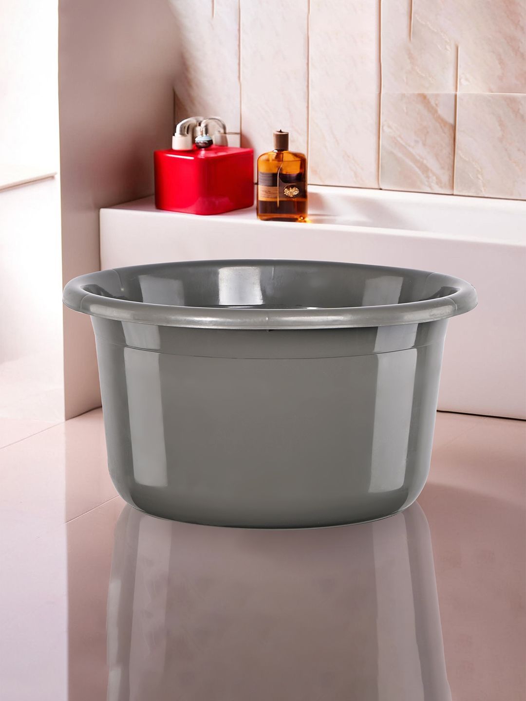 Kuber Industries Grey Light Weight Bath Tub-image-45