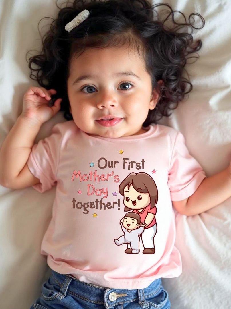 KNITROOT Kids Printed Sublimation Applique T-shirt-picture-44