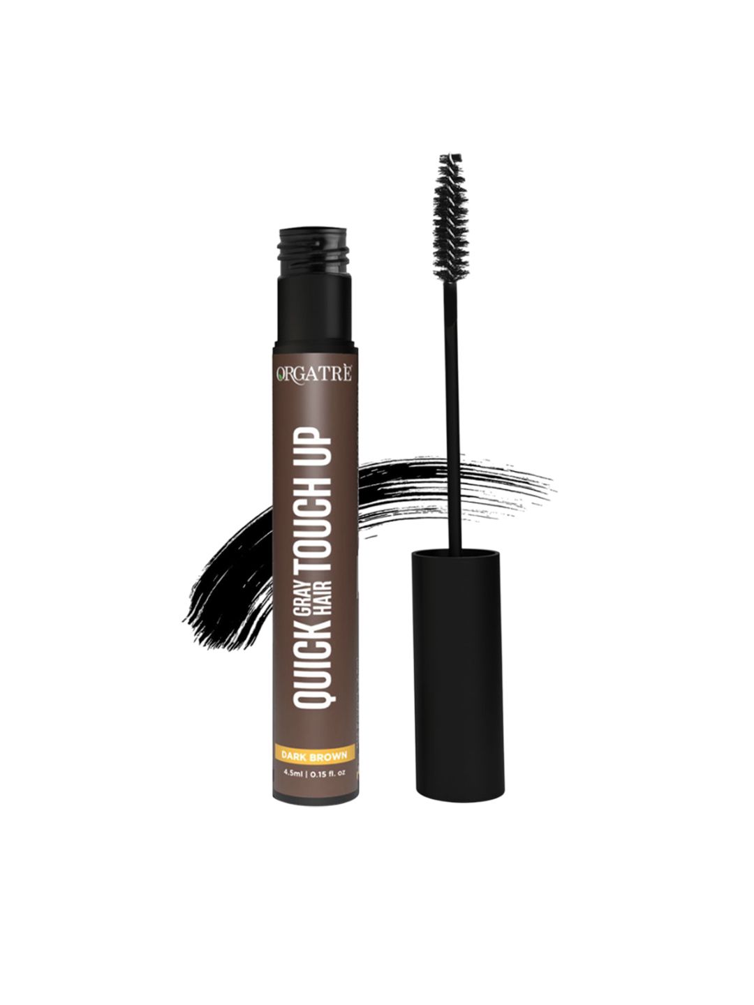 Orgatre Quick Gray Hair Touch Up Stick With Jojoba Oil - 4.5 ml - Brown-picture-17