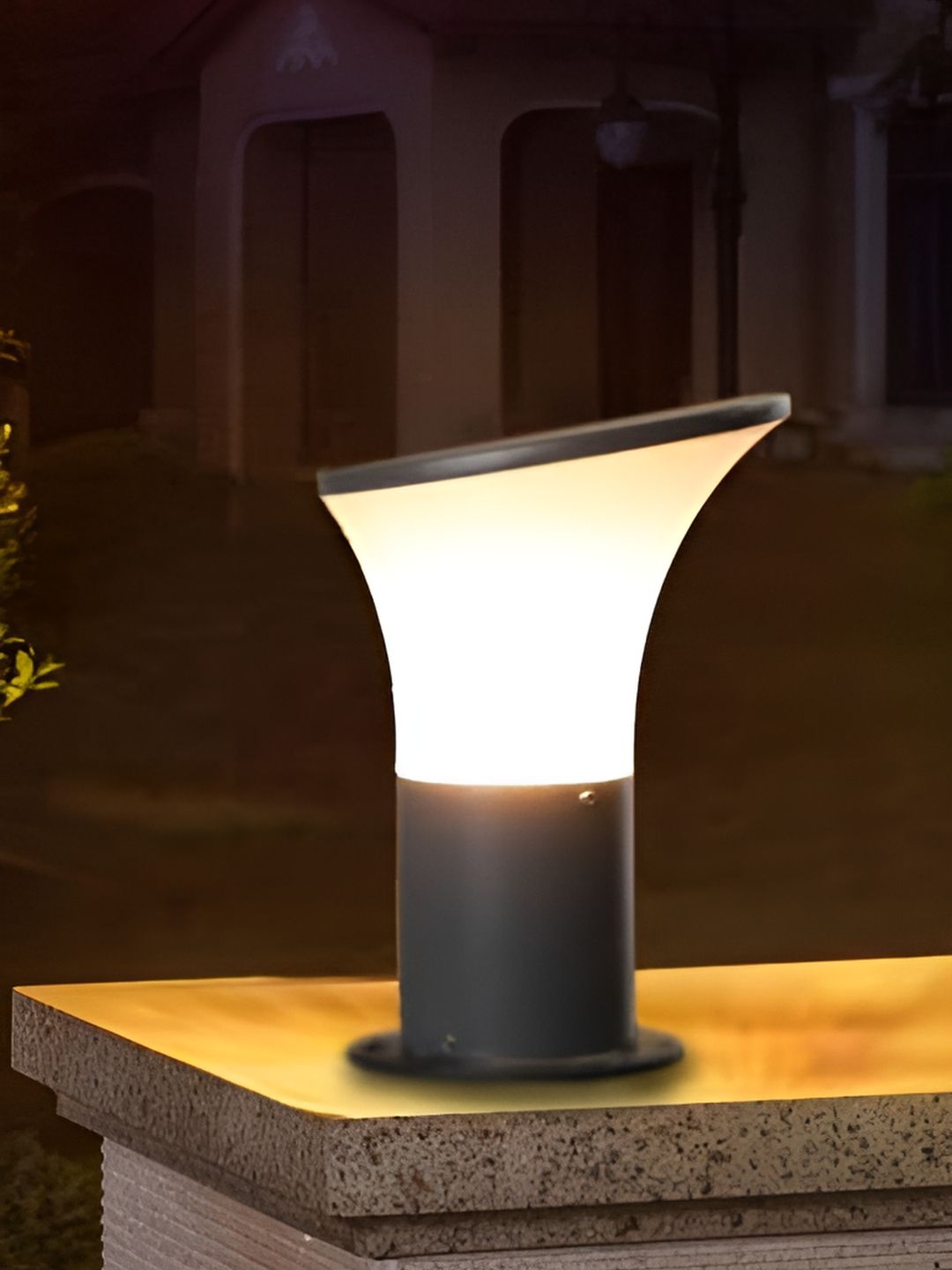 GAUVIK Grey & White Metal Waterproof Outdoor Lamp-image-46